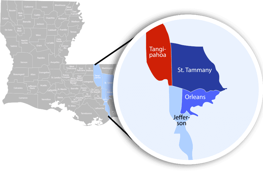 Service Area Map